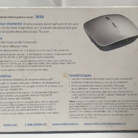 Nokia Image Viewer SU-2 for the 3650 model Untested - Picture 2 of 11